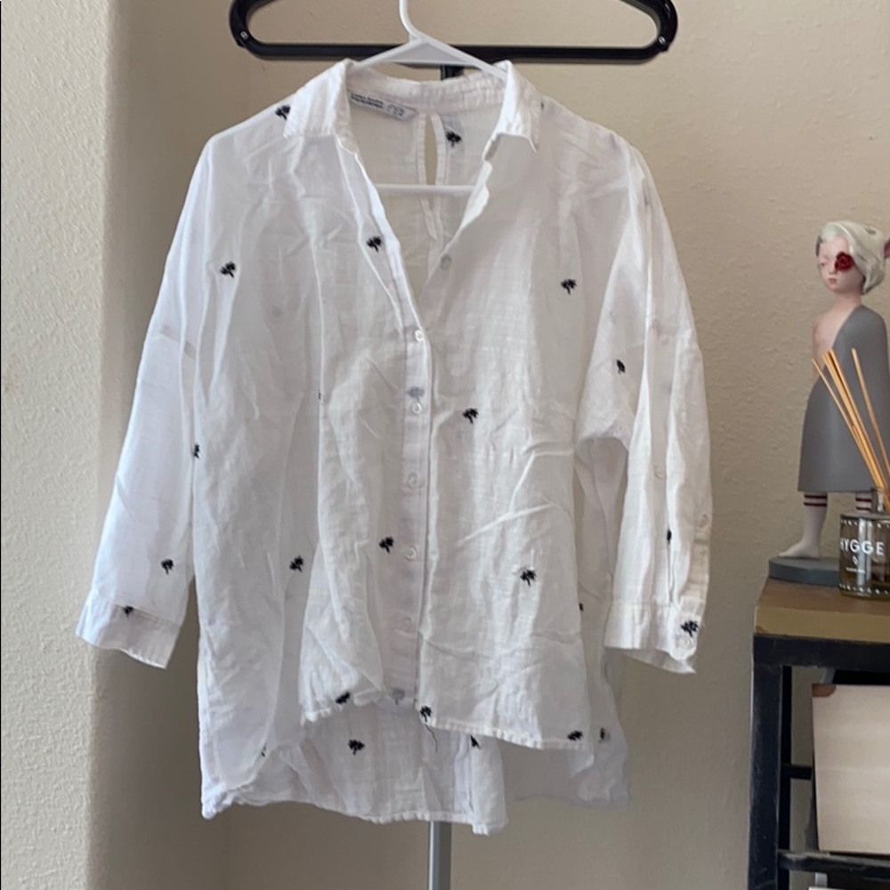 Zara Mid Sleeve Shirt